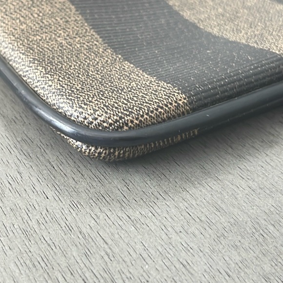 ❌SOLD❌ Rare Vintage FENDI Pequin Canvas Pouch - Picture 4 of 10